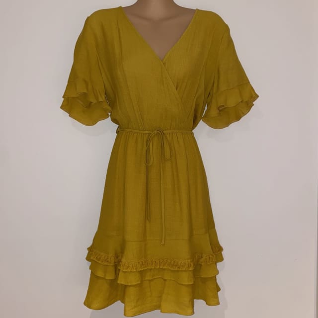 Dotti mustard dress sale