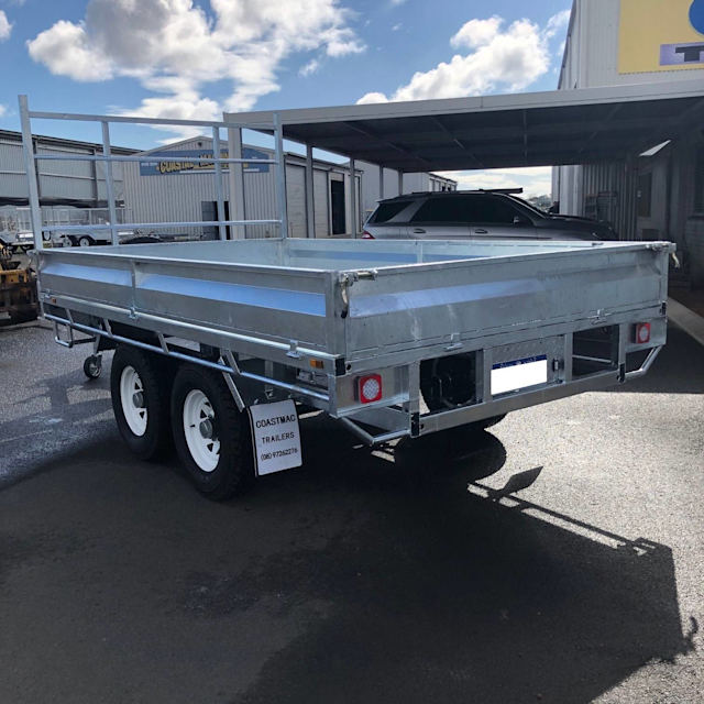 14 x 7 Flat Top Dual Axle Trailer New Trailers Gumtree Australia