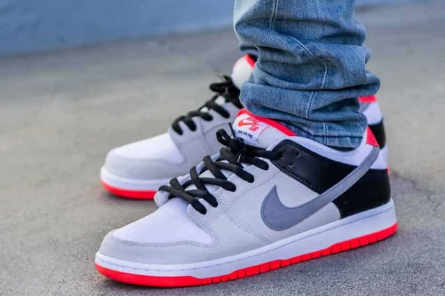 Nike SB Dunk Low Pro AM90 Infrared US9 2020 ISO Orange Label