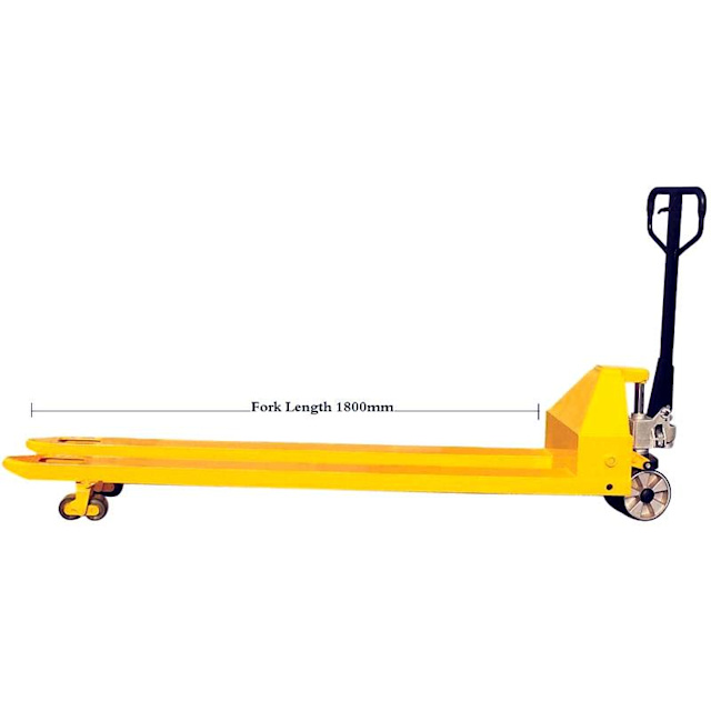 Super Long Pallet Jack 1800mm 2000 Kg In Stock Brisbane Miscellaneous