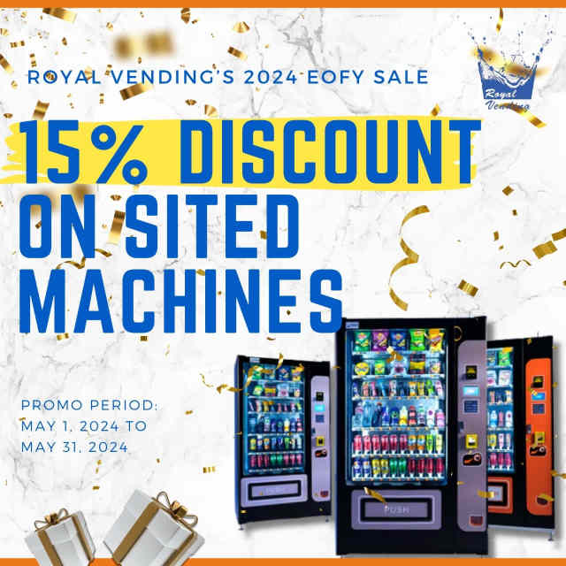 Vending Machines with Guarantee and Locations Blue Mountains