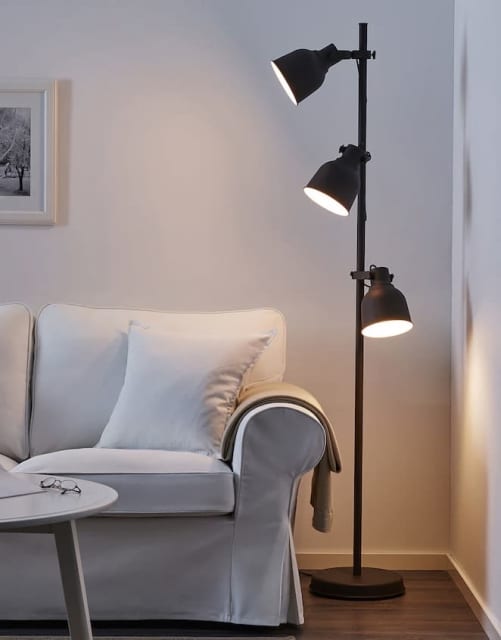 IKEA Floor lamp with 3spot, dark grey Floor Lamps Gumtree