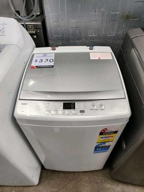 haier hwt60aw1 6kg top load washing machine