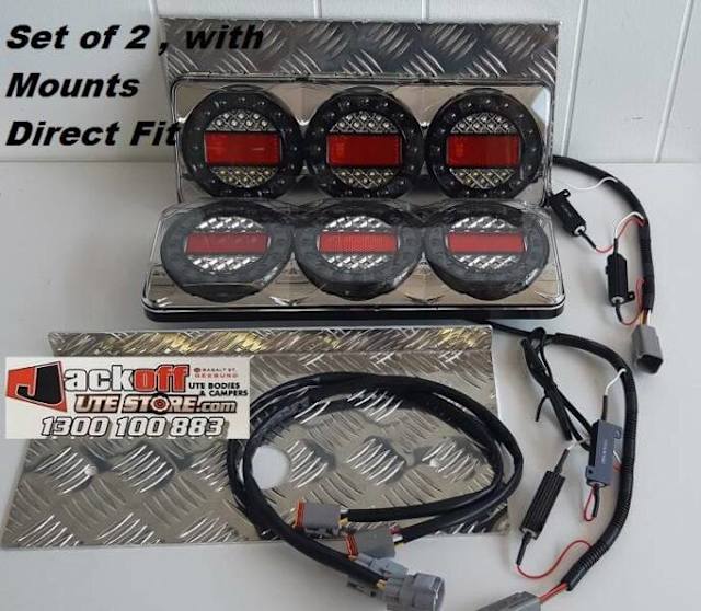 LED Maxilamp Set , Toyota Landcruiser Ute Direct Fit Brand New Auto