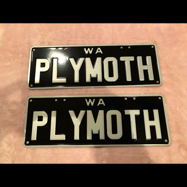 number plates WA ,Plymoth Cars, Vans & Utes Gumtree Australia