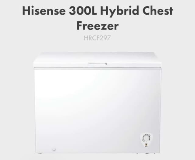 HISENSE 300 LITRES CHEST FREEZER Fridges & Freezers Gumtree Australia Adelaide City