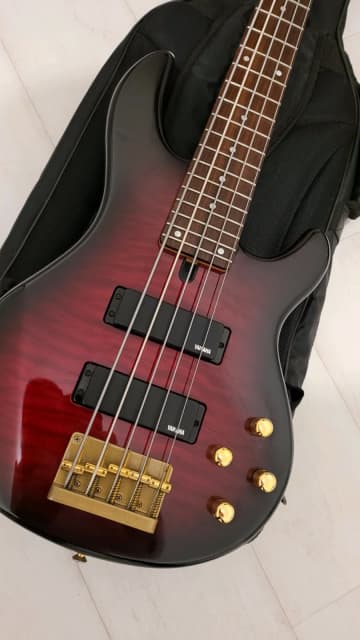 yamaha bbg5a bass guitar