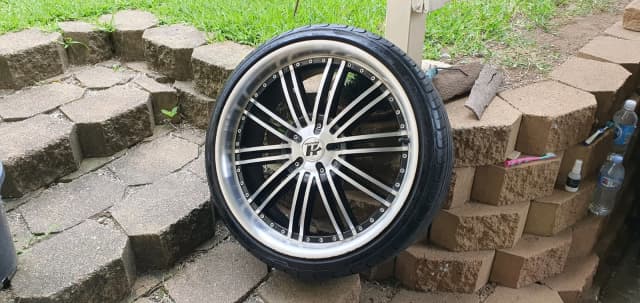 Hussla 20 inch Alloys with good tyres | Wheels, Tyres & Rims | Gumtree ...