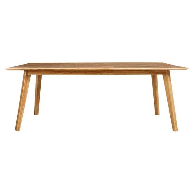 Kelby Wooden Timber Dining Table 240cm Natural Colour RRP1299 Dining