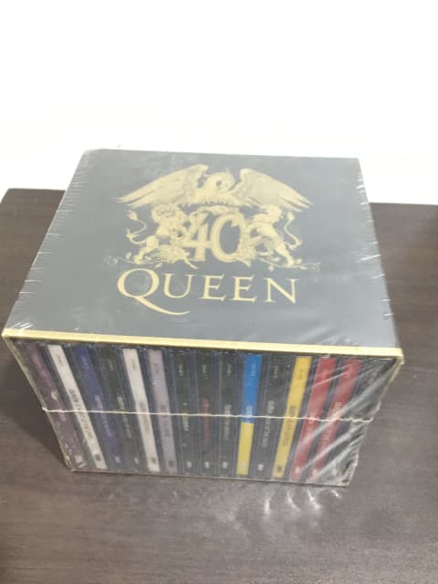 Queen cd 40th anniversary complete studio albums box set freddy merc ...