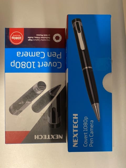 nextech covert 1080p pen camera