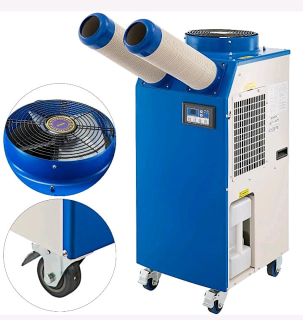 3.5KW Commercial Industrial Portable Refrigerated Air Conditioner Air