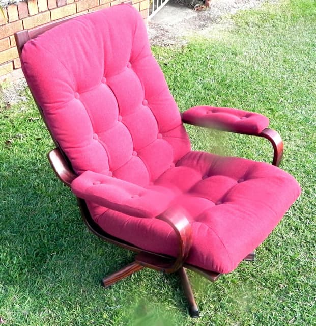 Scandinavian Mid Century Vintage Swivel Arm Chair Armchairs Gumtree