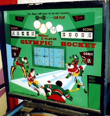 Williams Olympic Hockey pinball machine wanted - Collectables in Bulli ...