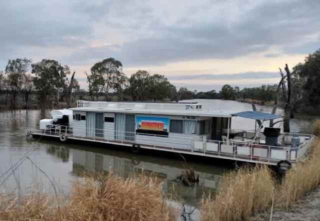 Houseboat DUNWERKIN Liba Liba paddle wheel | Other Boats & Jet Skis ...