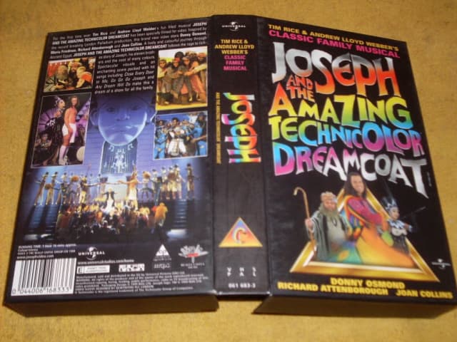 VHS Joseph and the Amazing Technicolor Dream Coat | CDs & DVDs ...