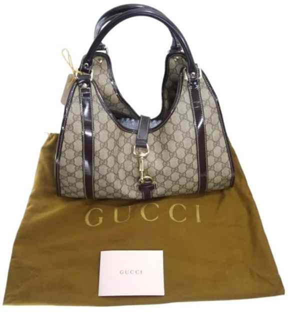 Gucci 203493 Gg Crystal Joy Shoulder Bag Brown(028700237808) Bags in