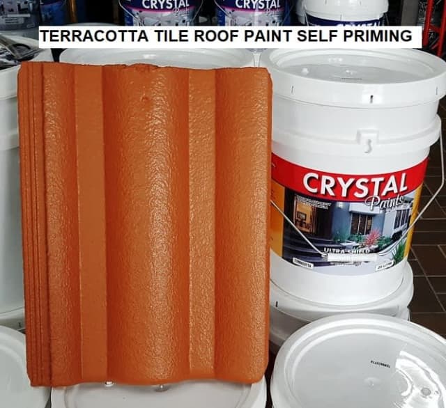Terracotta Tile Roof Paint 20 Litre Self Priming Qld Made Building