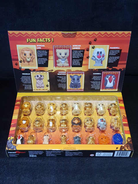 NEW - WOOLWORTHS DISNEY THE LION KING FULL COMPLETE OOSHIE SET IN CAS ...