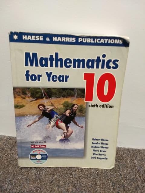 Mathematics For Year 10 Sixth Edition Textbook With Cd By Haese