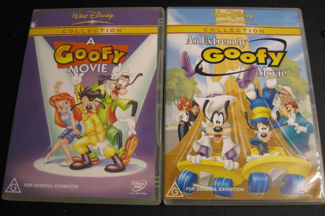 DISNEY A GOOFY MOVIE AND EXTREMELY GOOFY MOVIE BUNDLE DVD