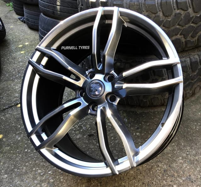 20 inch vf hsv sv rapier wheels black shadow chrome ve vz vy vx vt vs ...