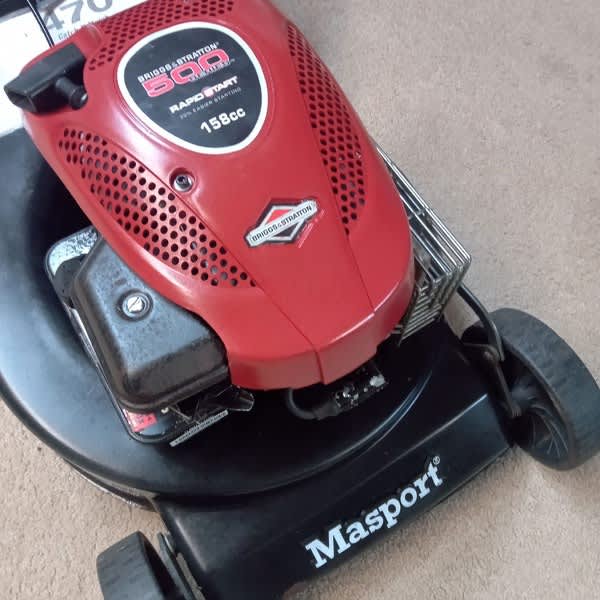 MASPORT 4Stroke Briggs Stratton Lawn Mower with Catcher Lawn Mowers