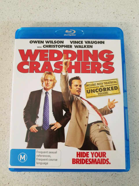 Wedding Crashers, both Theatrical & Uncorked Versions Blu Ray | CDs ...