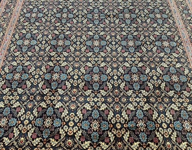 Massive room size handmade Persian Birjand rug signed 4x3m Rugs