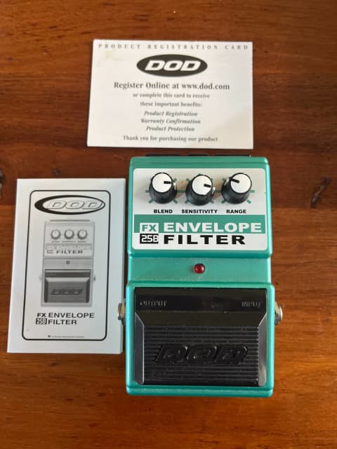 DOD FX25B Bass Envelope Filter in AS NEW condition with box