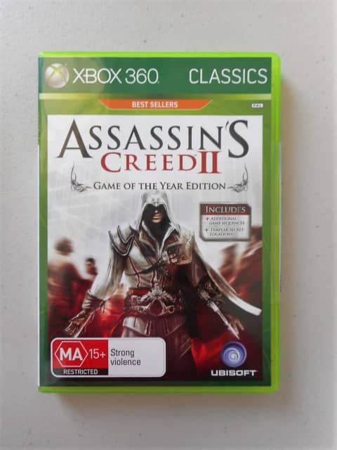 Assassins Creed Ii Game Of Year Ed Extra Sequences Xbox Classics