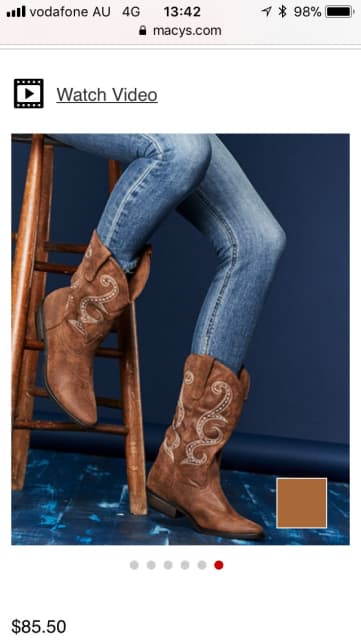 american rag cowgirl boots