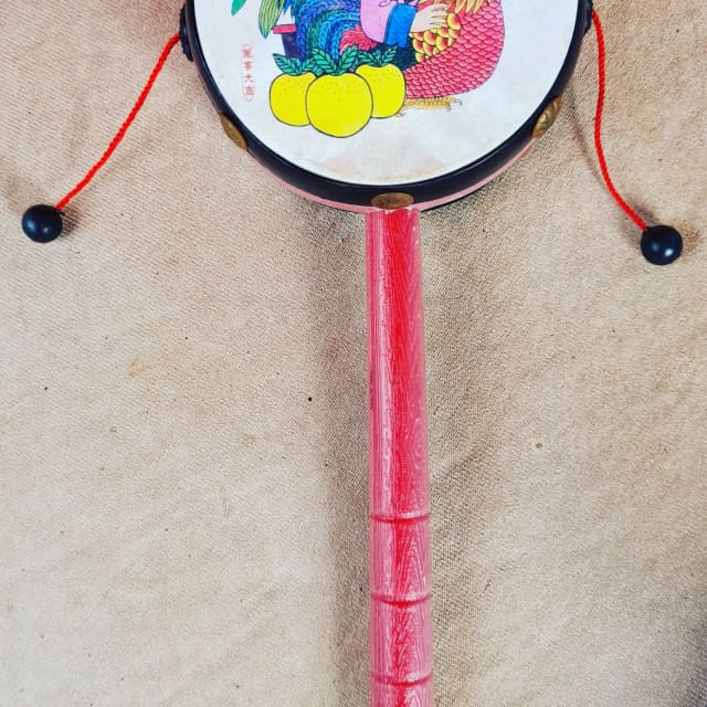 Retro spindle Japanese hand drum tambourine Collectables Gumtree
