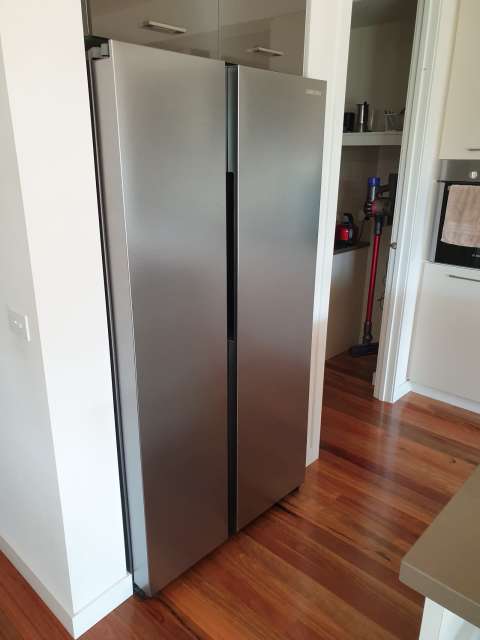 samsung srs693 655l side by side refrigerator s steel