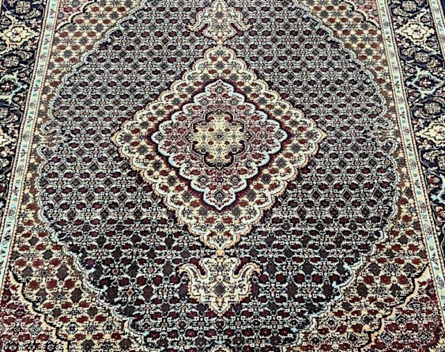 Pure wool Herati design handmade Afghan Roshnai rug 1.9x1.4m Rugs & Carpets Gumtree