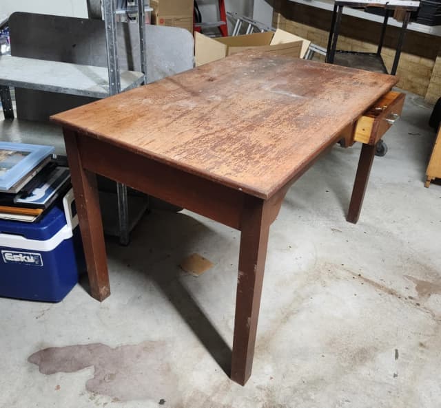Desk / Work bench / old school Tool Storage & Benches Gumtree