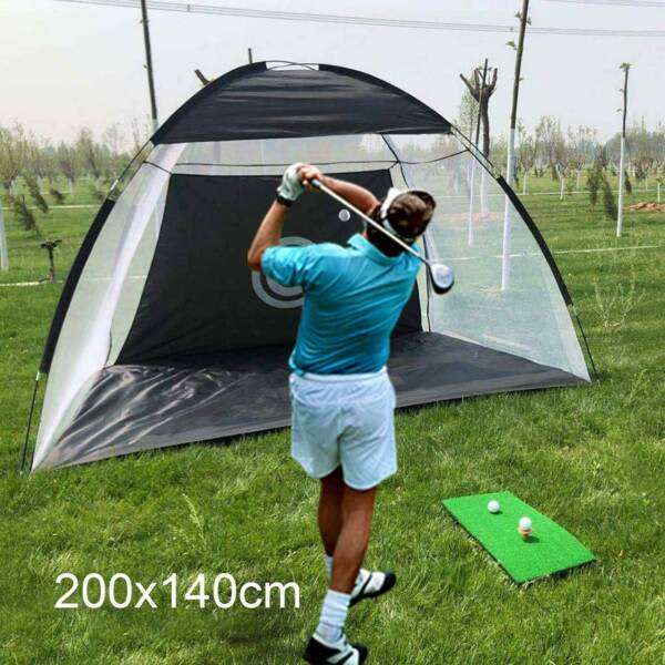 2M Golf Practice Net Hitting Nets Driving Netting Chipping Cage Train Golf in Sydney City NSW