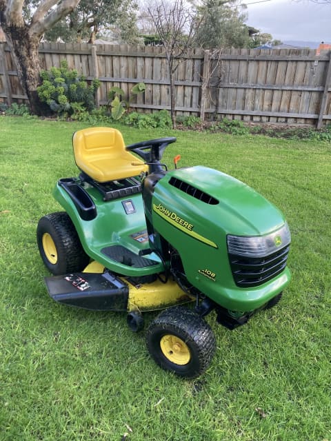 john deere l108 ride on mower