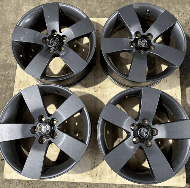 4x 19 Genuine Holden VE SSV Thunder Wheels Gunmetal Suit VE-VF- 19x8 ...