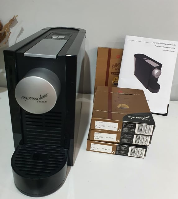 Espressotoria Piccolo Black Coffee Capsule Machine with Vittoria