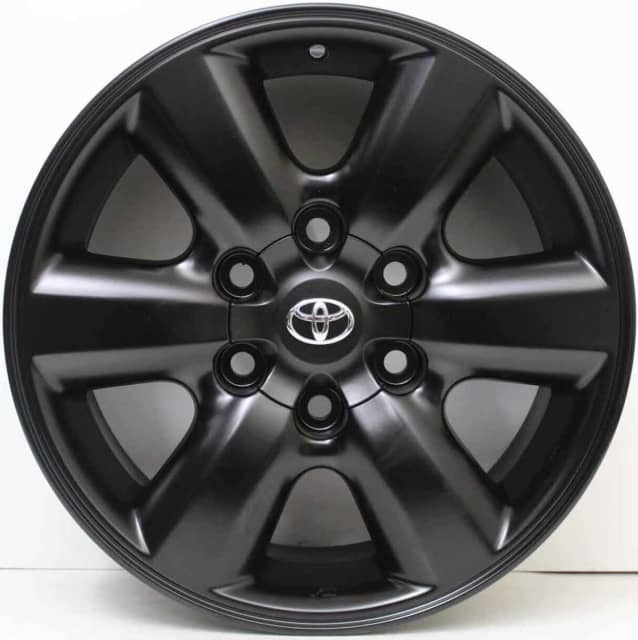 17 inch Genuine Toyota Hilux SR5 4X4 ALLOY Wheels in custom black ...