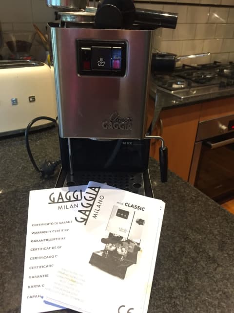 gumtree gaggia classic