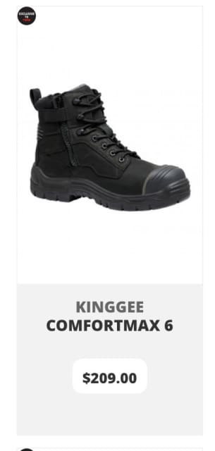 king gee comfort max boots