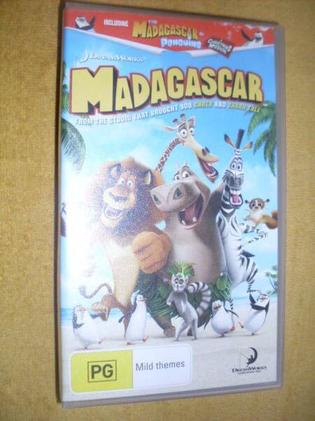 VHS Dreamworks Madagascar | CDs & DVDs | Gumtree Australia Charles ...