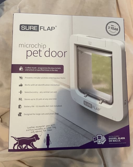 Microchip doggy door with tag small Miscellaneous Goods Gumtree Australia Brisbane North