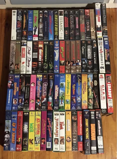 VHS Cassette’s Movies ($5 Each or 5 for $15) | CDs & DVDs | Gumtree ...