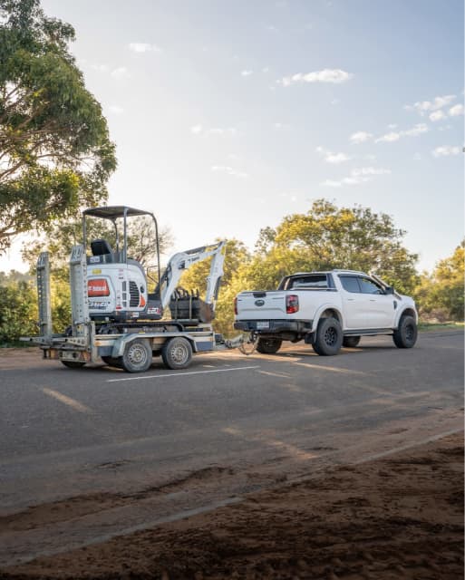 2ton E20 Excavator Hire, Digger Hire Landscaping & Gardening