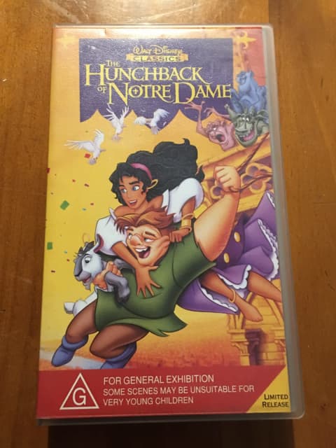 Disney Hunchback of Notre Dame VHS Cassette | CDs & DVDs | Gumtree ...