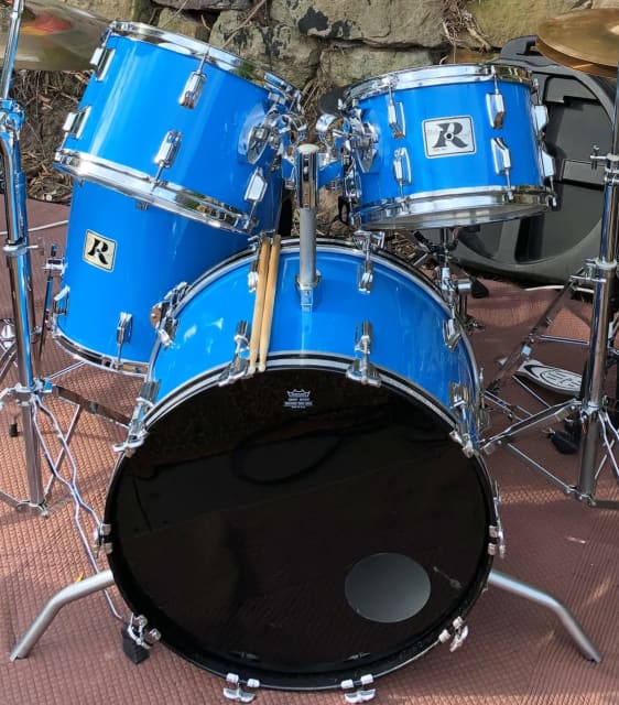 Rogers USA Drum Kit 5Ply Maple Vintage 1970s Big R Percussion