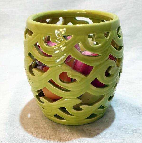 Candle Holder Partylite City Lights with Votive Tealight Candles